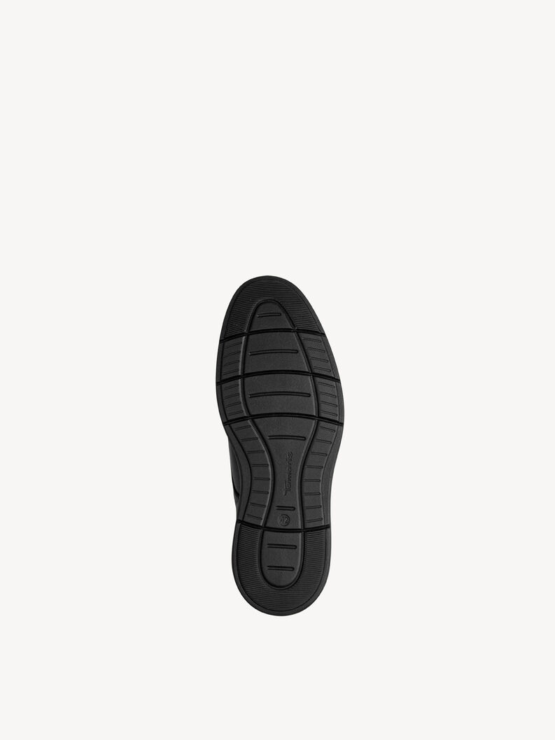 Leather Low shoes - black, BLACK LEATHER, hi-res