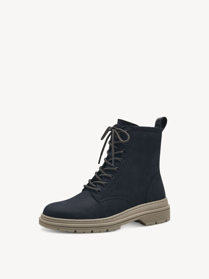 Enkellaarsje - blauw, NAVY, hi-res