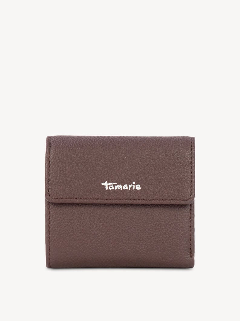 Leather Wallet - brown, brown, hi-res