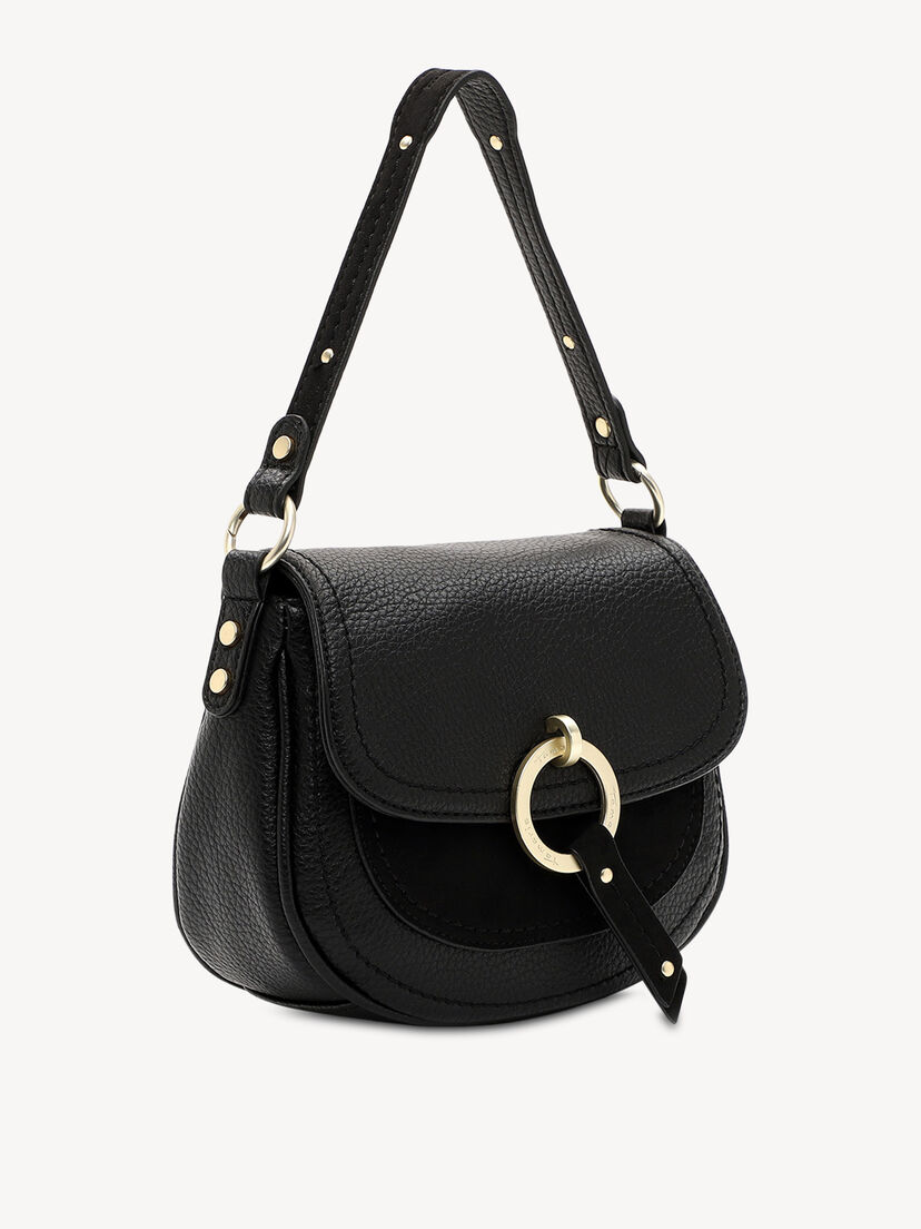 Handtas - zwart, black, hi-res