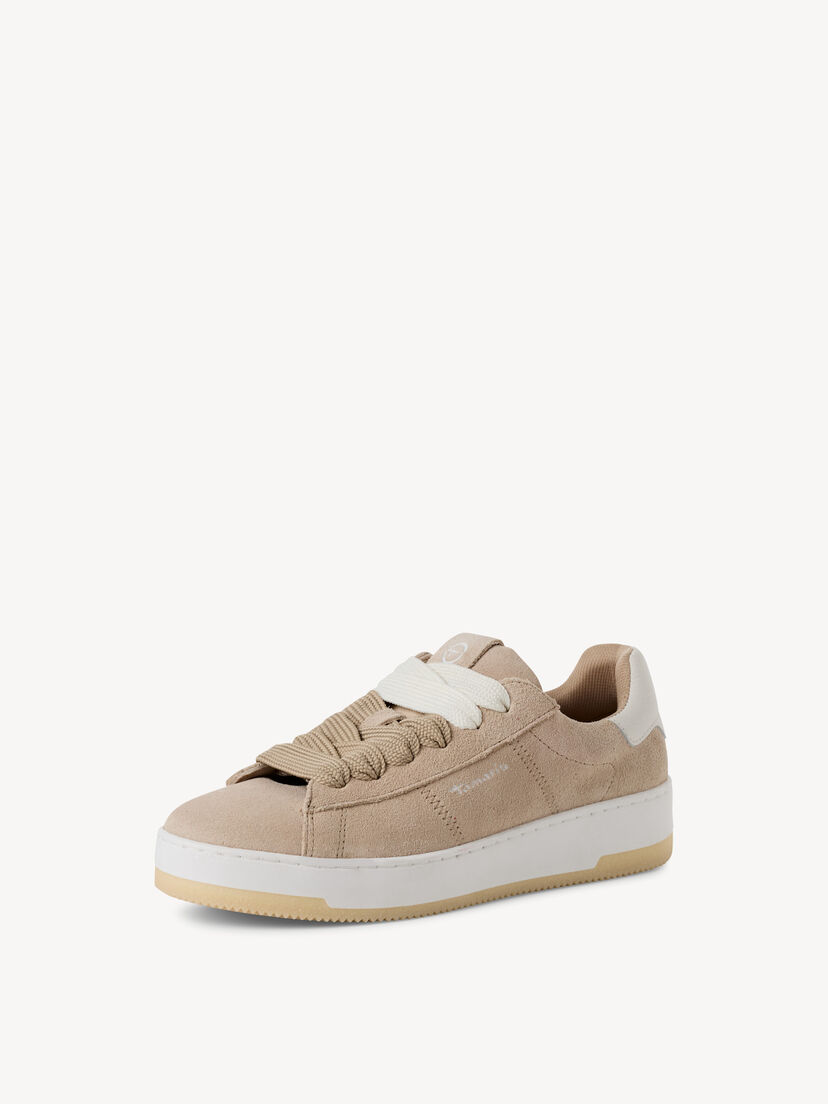 Leren Sneaker - bruin, ANTELOPE, hi-res