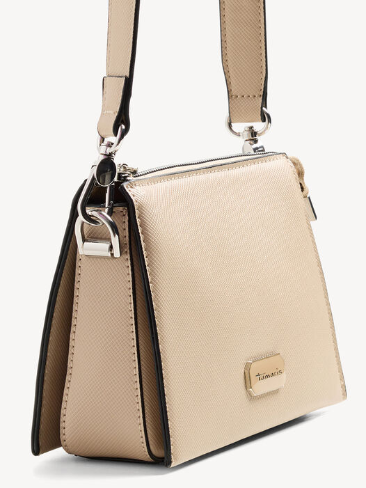 Schoudertas, beige, hi-res