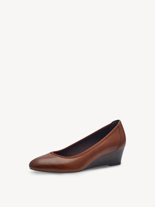 Escarpins compensés, MUSCAT LEATHER, hi-res