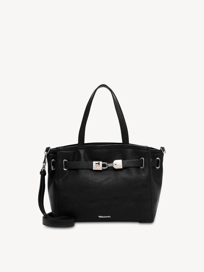 Handbag - black, black, hi-res