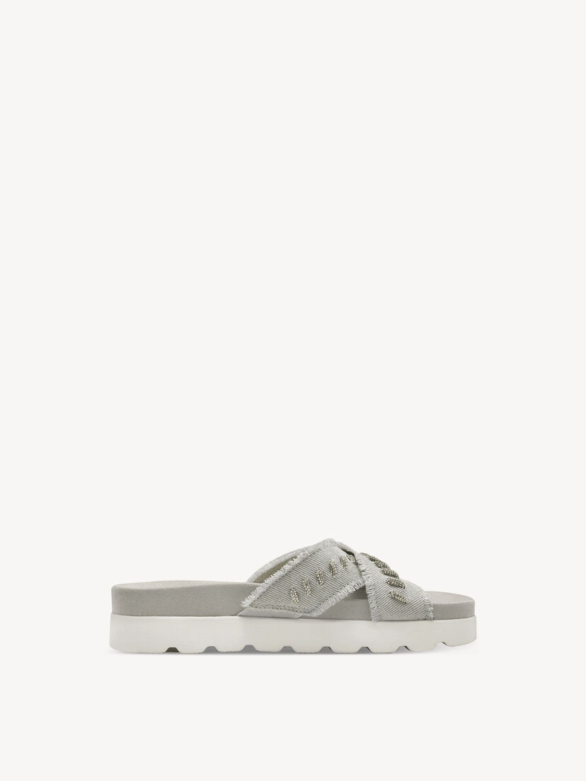 Slipper - grijs, GREY, hi-res