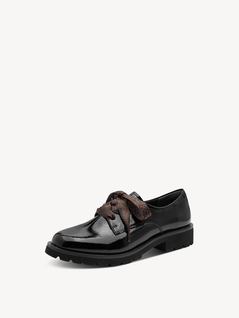 Lage schoen - zwart, BLACK, hi-res