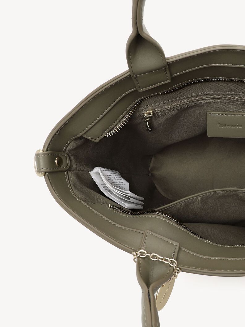 Shopping bag - green, khaki, hi-res