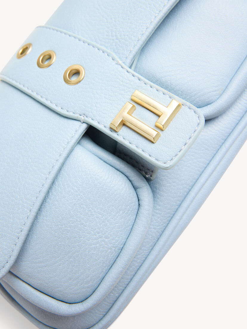 Handtas - blauw, crystal blue, hi-res