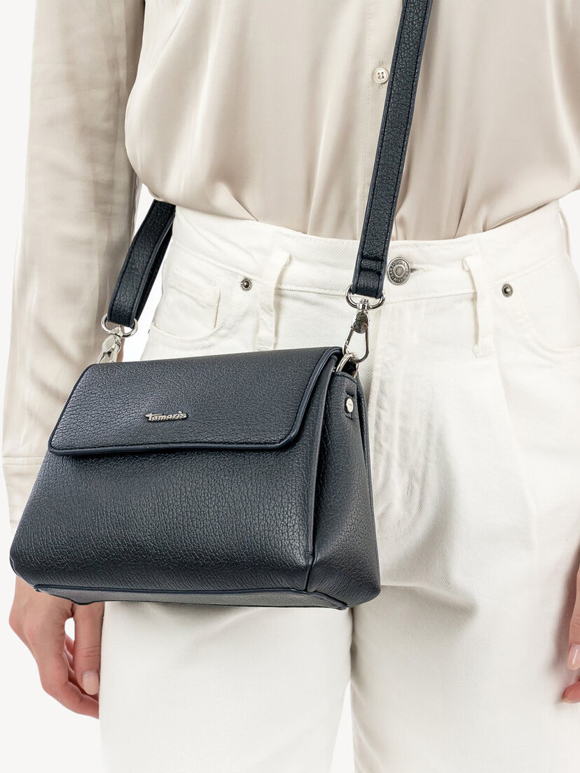 Schoudertas - blauw, blue, hi-res