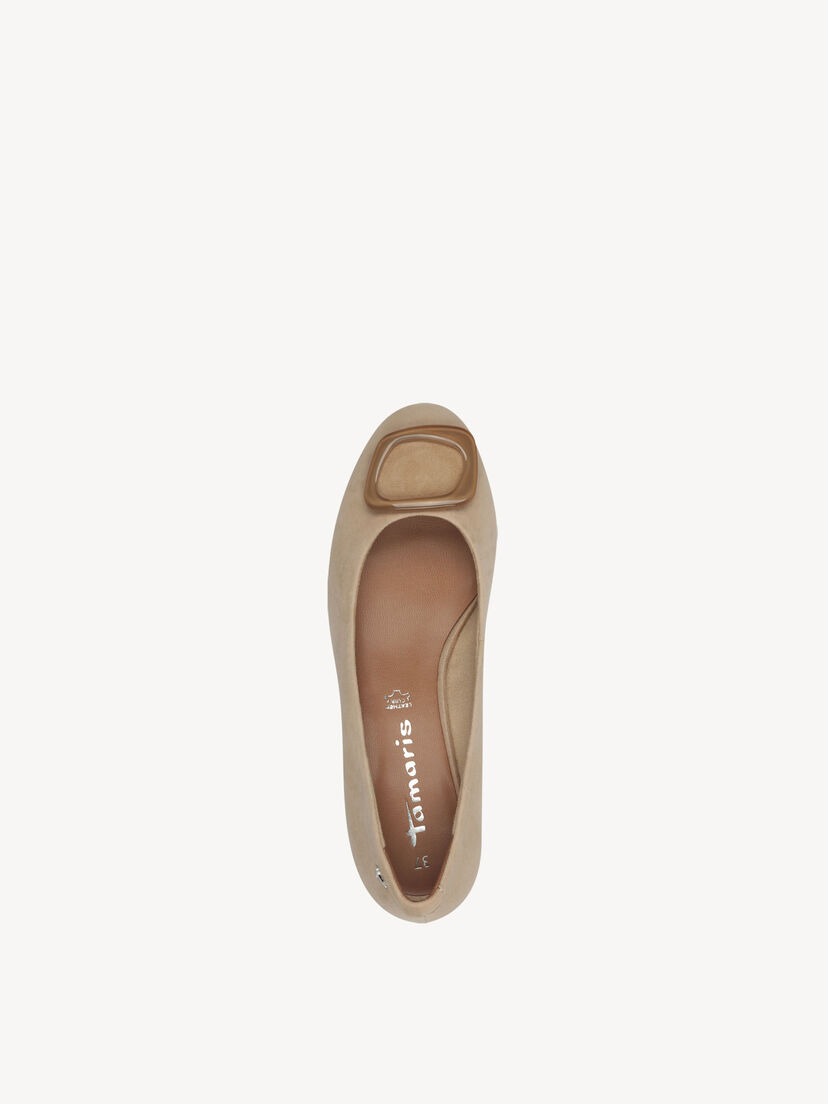 Leren Pumps - bruin, TAN, hi-res