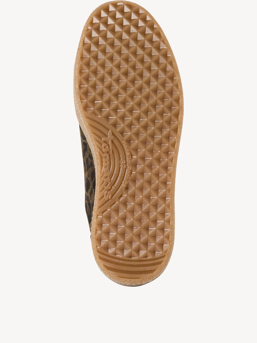 Leren Sneaker - groen, OLIVE LEOPARD, hi-res