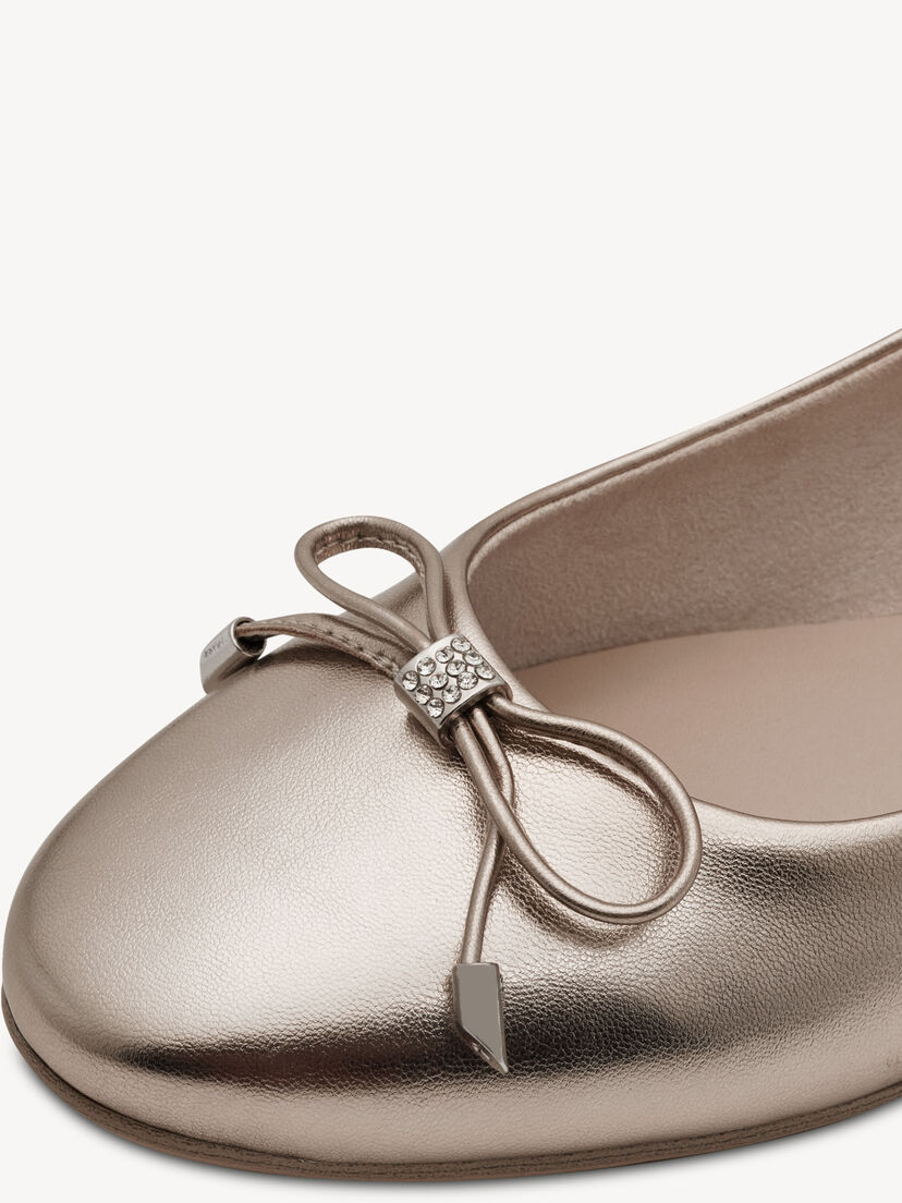 Ballerina - goud, LIGHT GOLD, hi-res