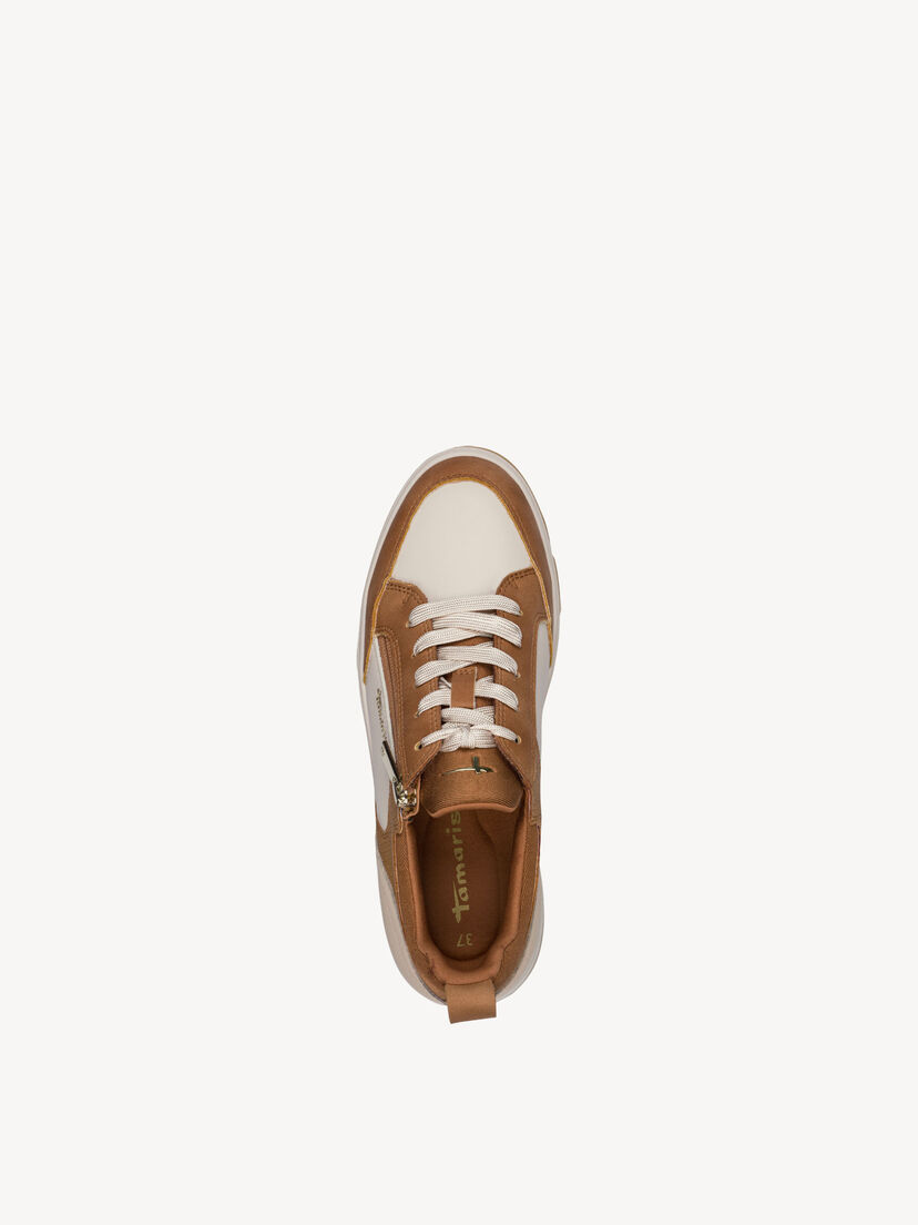 Sneaker - bruin, COGNAC COMB, hi-res