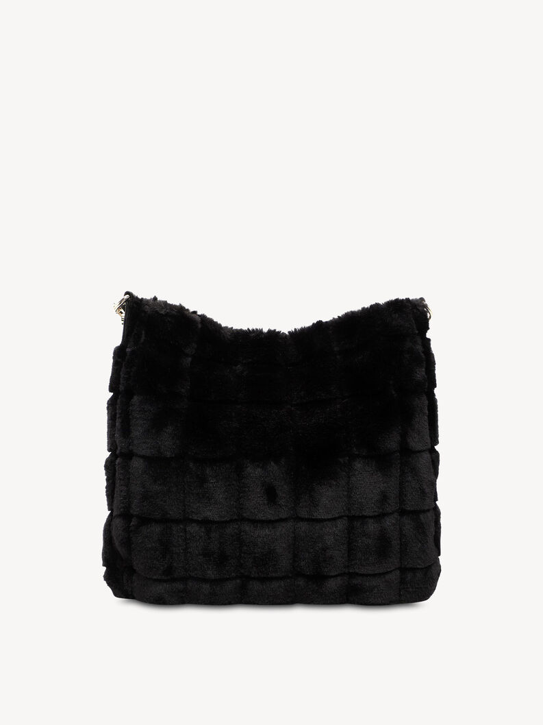 Schoudertas - zwart, black, hi-res