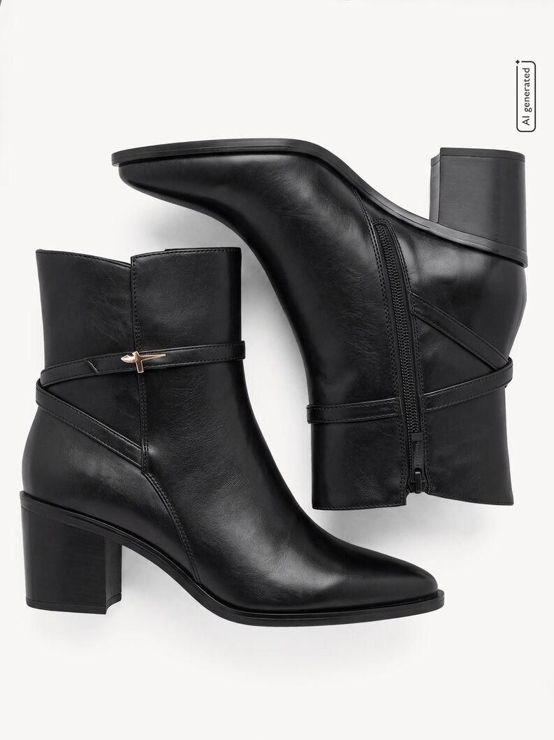Bottine - noir, BLACK, hi-res