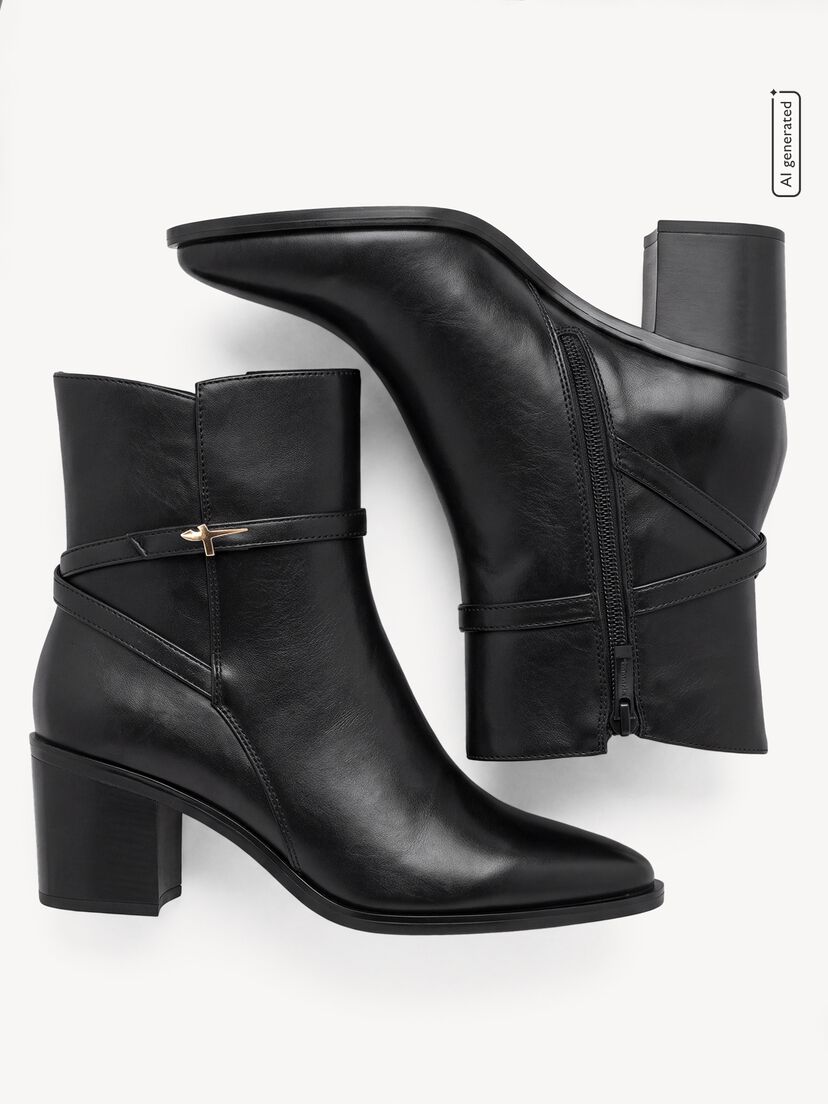 Enkellaarsje, BLACK, hi-res