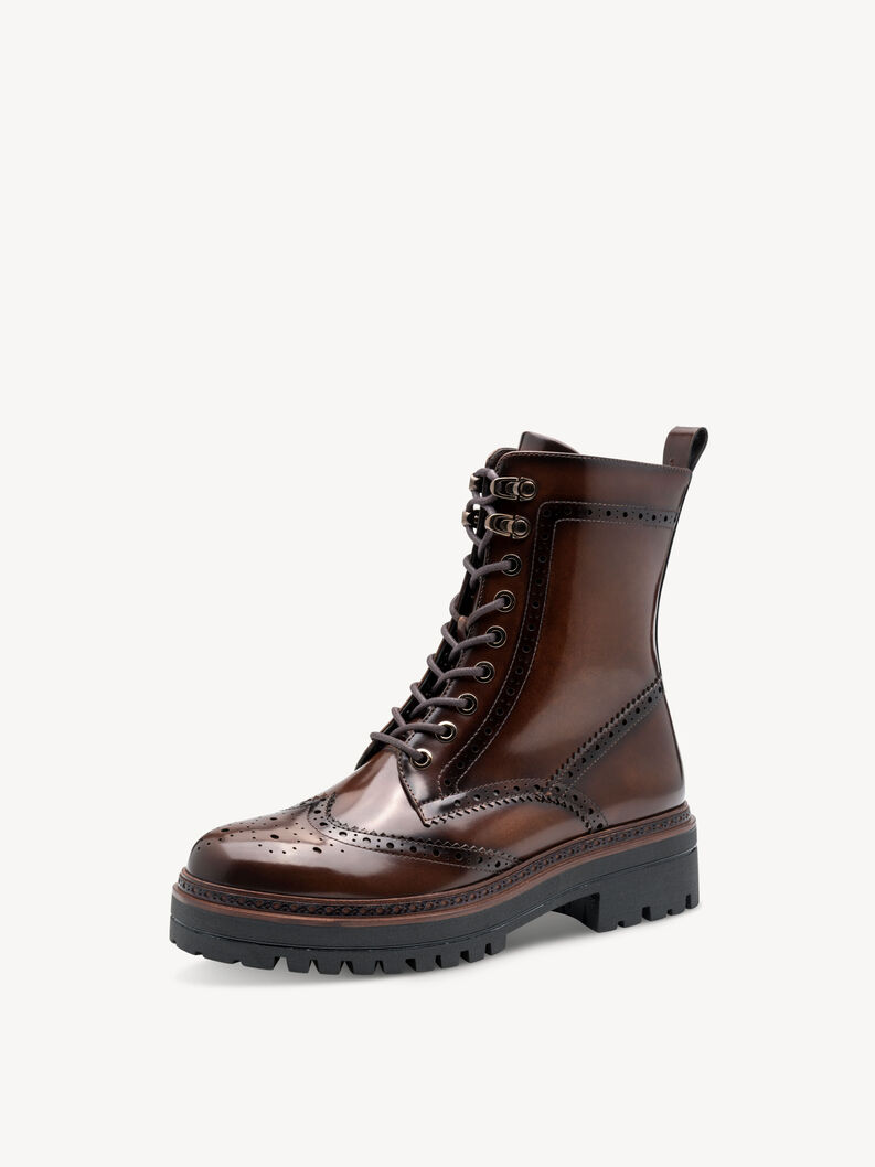 Enkellaarsje - bruin, BROWN, hi-res