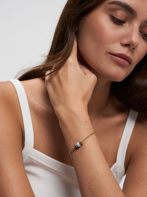 Bracelet, gold, hi-res