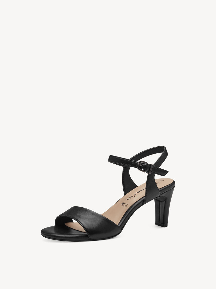 Sandaaltje - zwart, BLACK MATT, hi-res