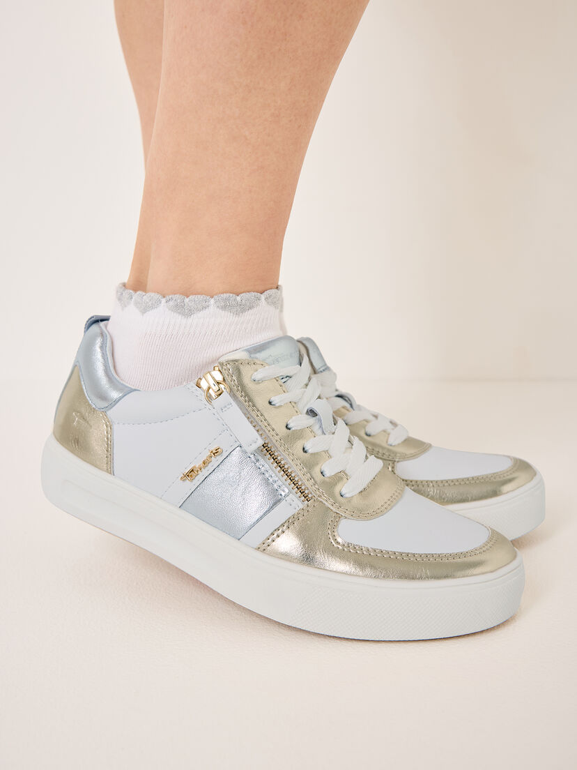 Sneaker, GOLD/SILVER, hi-res