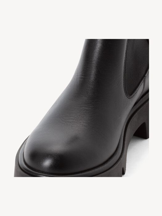 Chelseaboot, BLACK LEATHER, hi-res