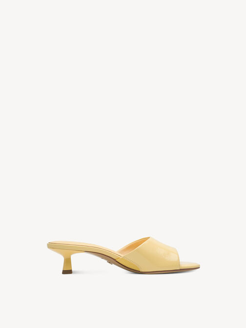 Mule, YELLOW PATENT, hi-res