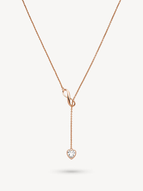 Collier, ros&eacute;gold, hi-res