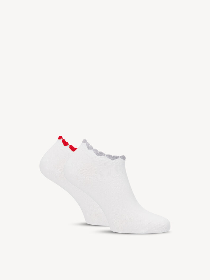 Socks 2-pack, white, hi-res