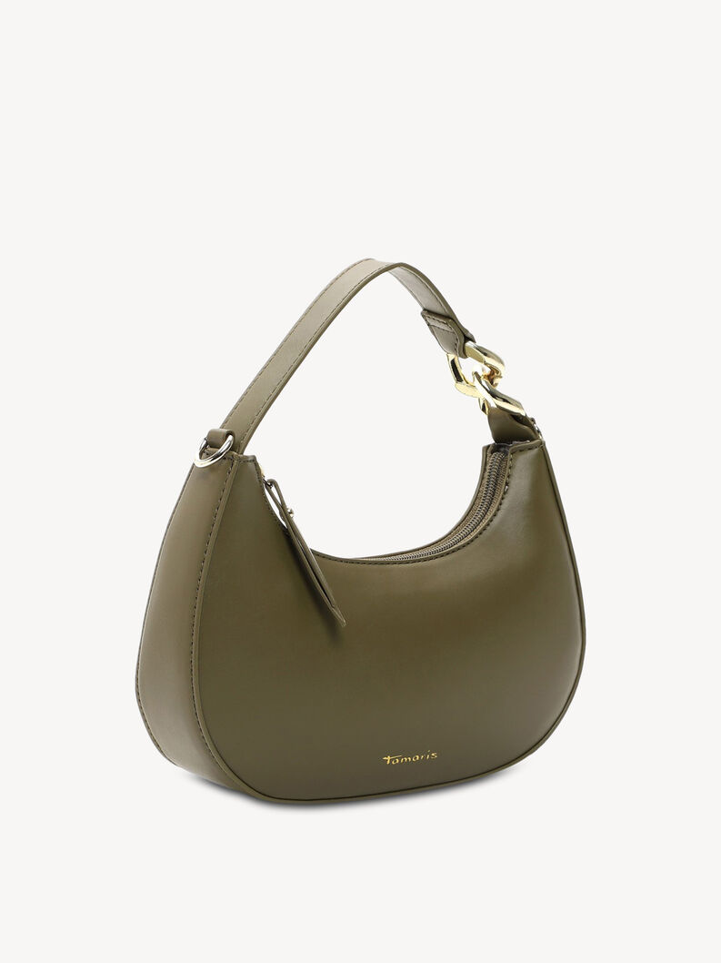 Handtas - groen, khaki, hi-res