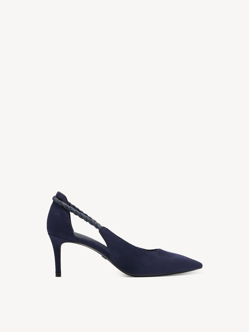 Pumps - blauw, DARK BLUE, hi-res