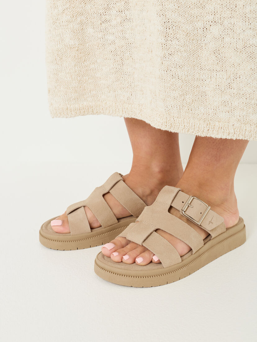 Slipper, BEIGE SUEDE, hi-res