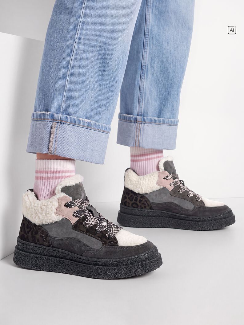 Stiefelette - grau, ANTHRACITE COM, hi-res