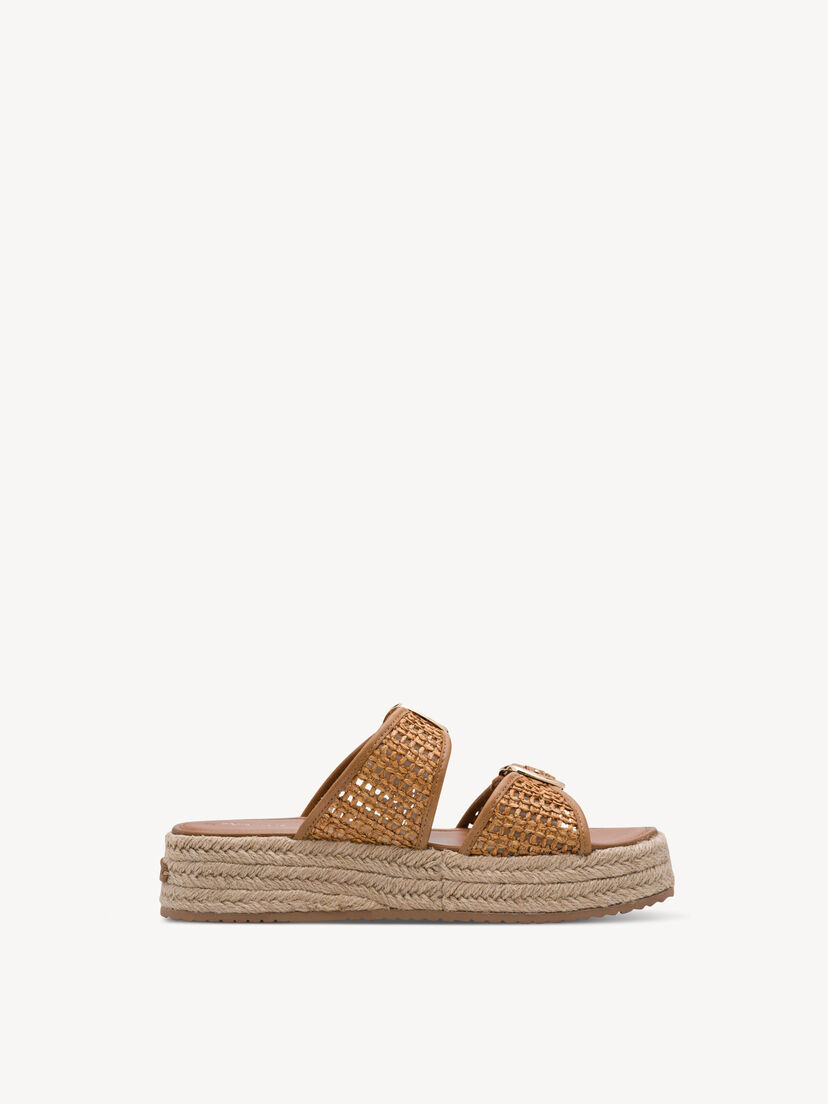 Slipper - bruin, cognac, hi-res