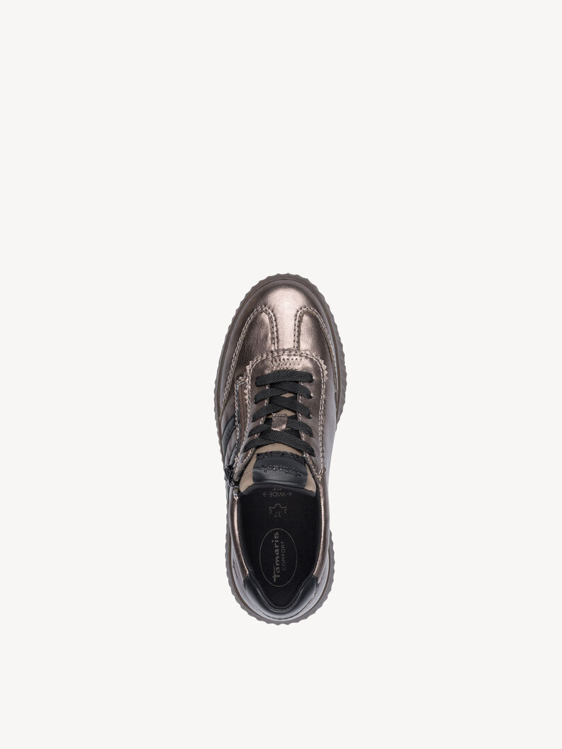 Sneaker - metallic, PEWTER, hi-res