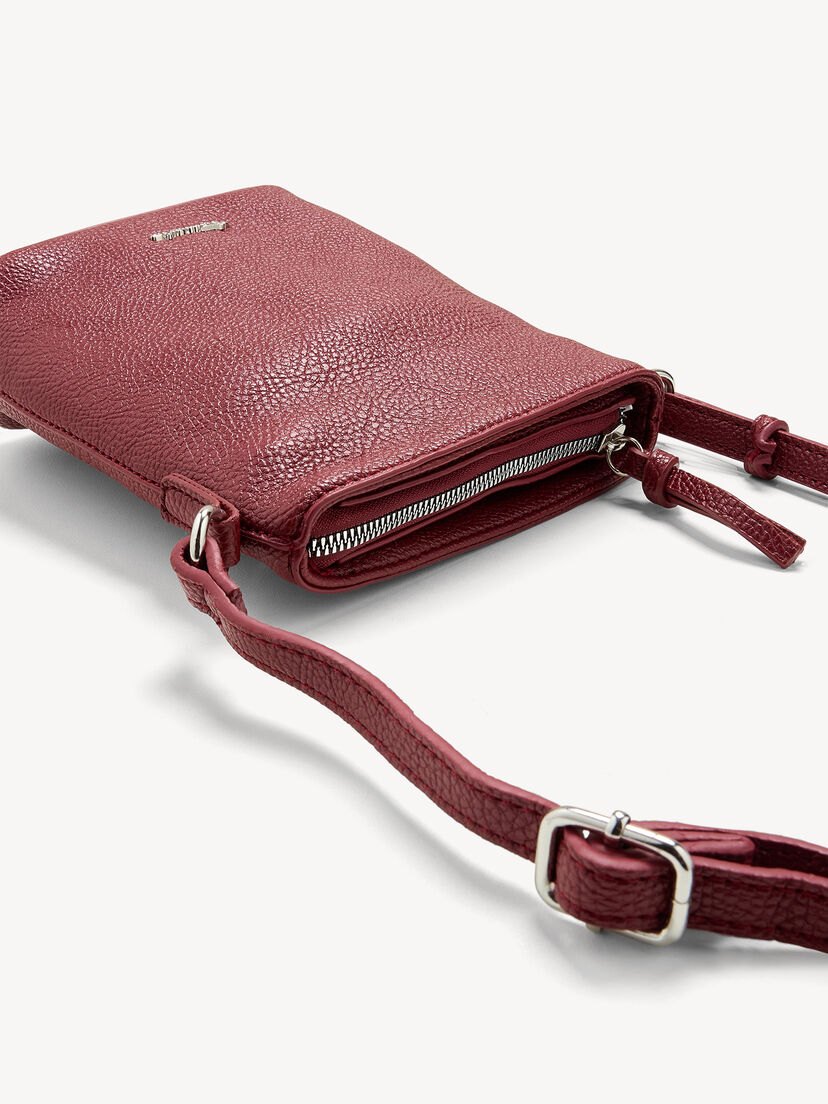 Schoudertas - rood, darkwine, hi-res