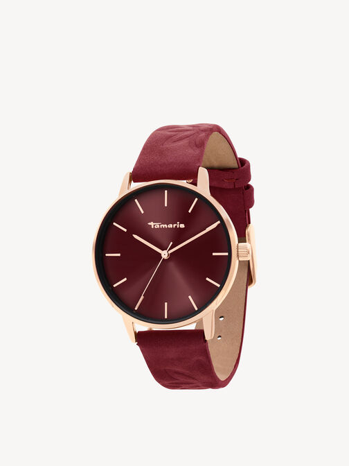 Uhr, roségold-glossy rot, hi-res