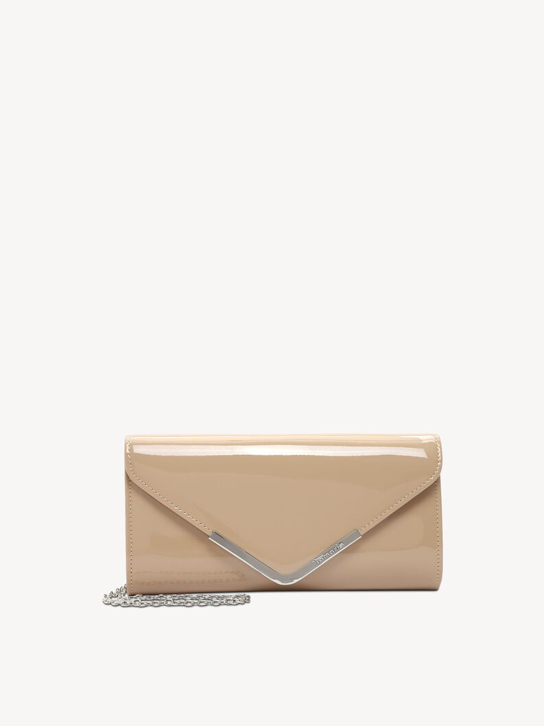 Clutch - beige, cream-Lack, hi-res