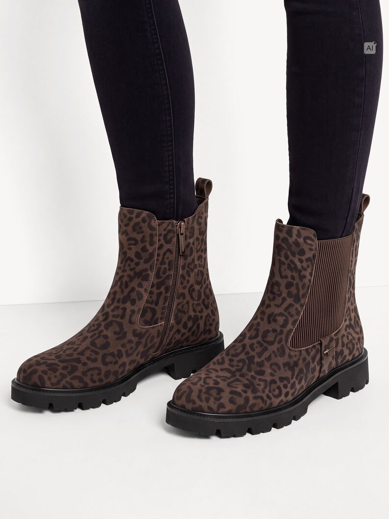 Obuv Chelsea, LEOPARD, hi-res