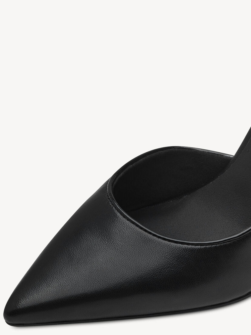 Pumps - zwart, BLACK LEATHER, hi-res