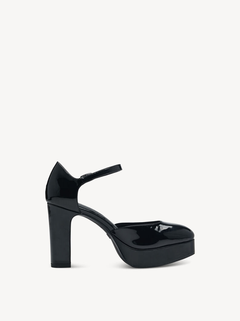 Cz&oacute;łenka - czarny, BLACK PATENT, hi-res