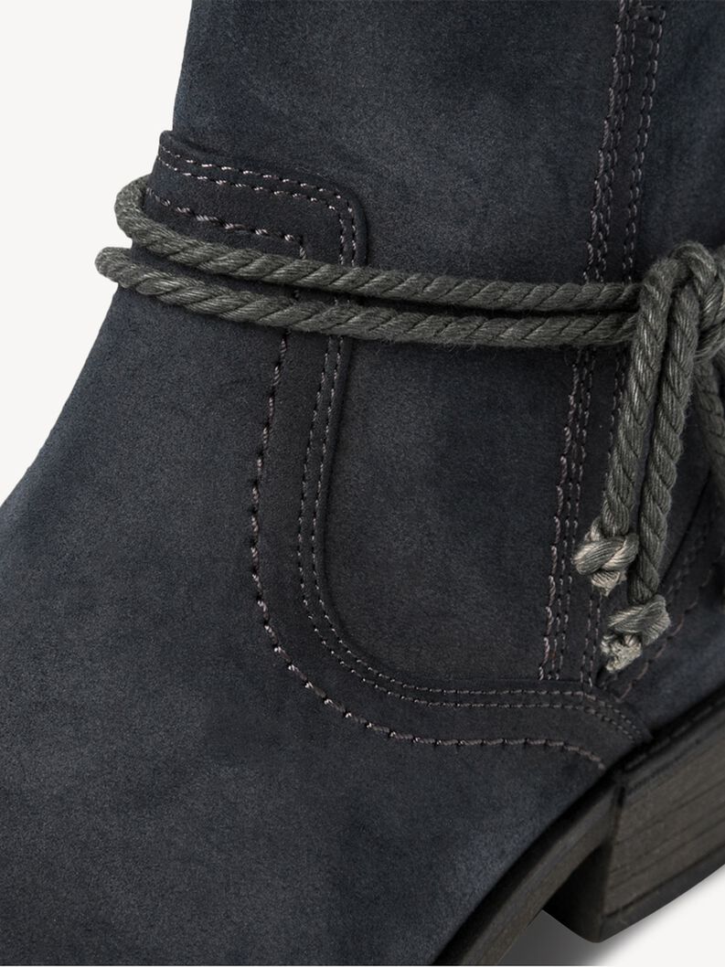 Cowboystiefel - blau, NAVY NUBUC, hi-res