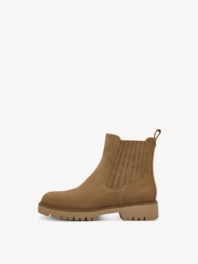 Leder Chelsea Boot - braun, CAMEL, hi-res