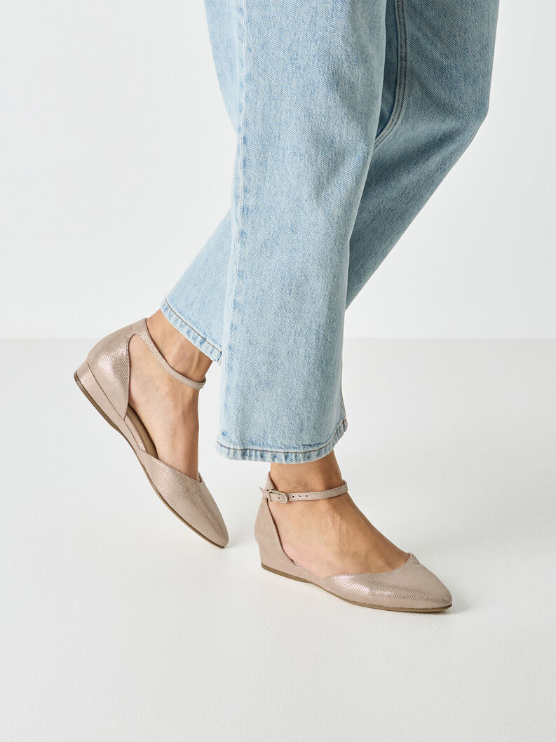 Ballerina - metallic, LT GOLD STRUCT, hi-res