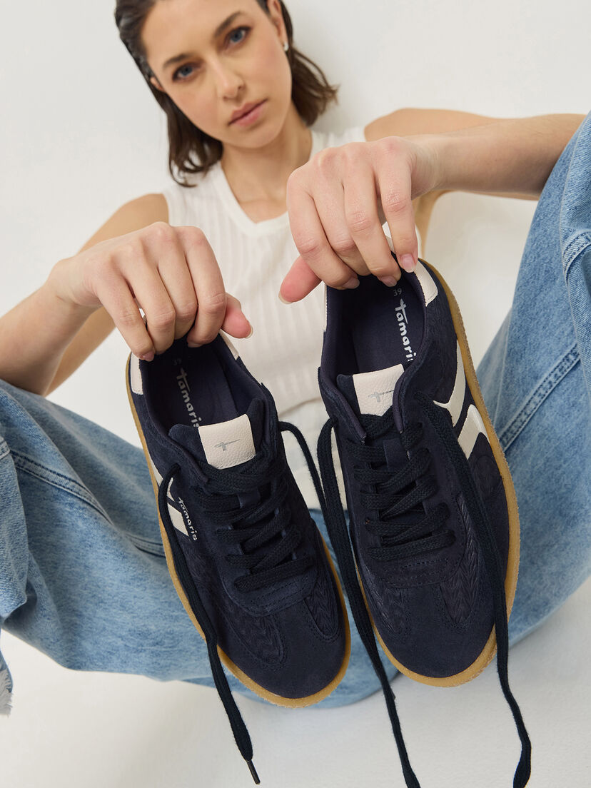 Sneaker, NAVY, hi-res