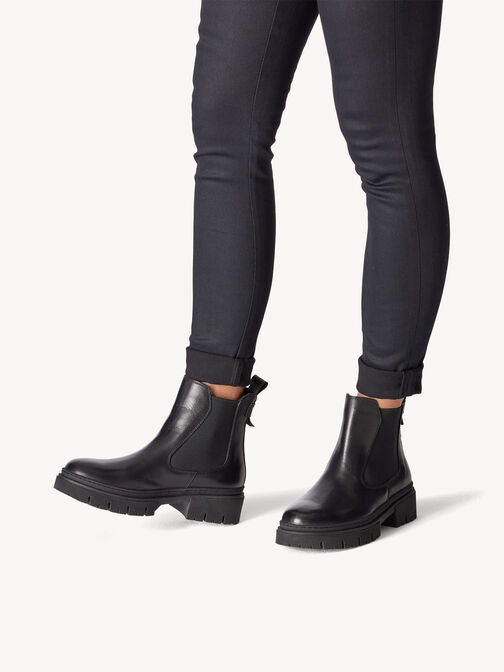 Chelsea Boot, BLACK LEATHER, hi-res