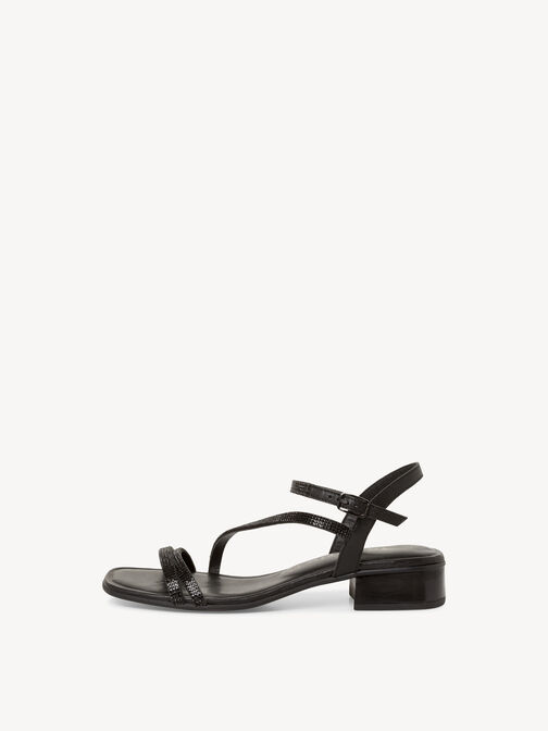 Heeled sandal, BLACK GLAM, hi-res