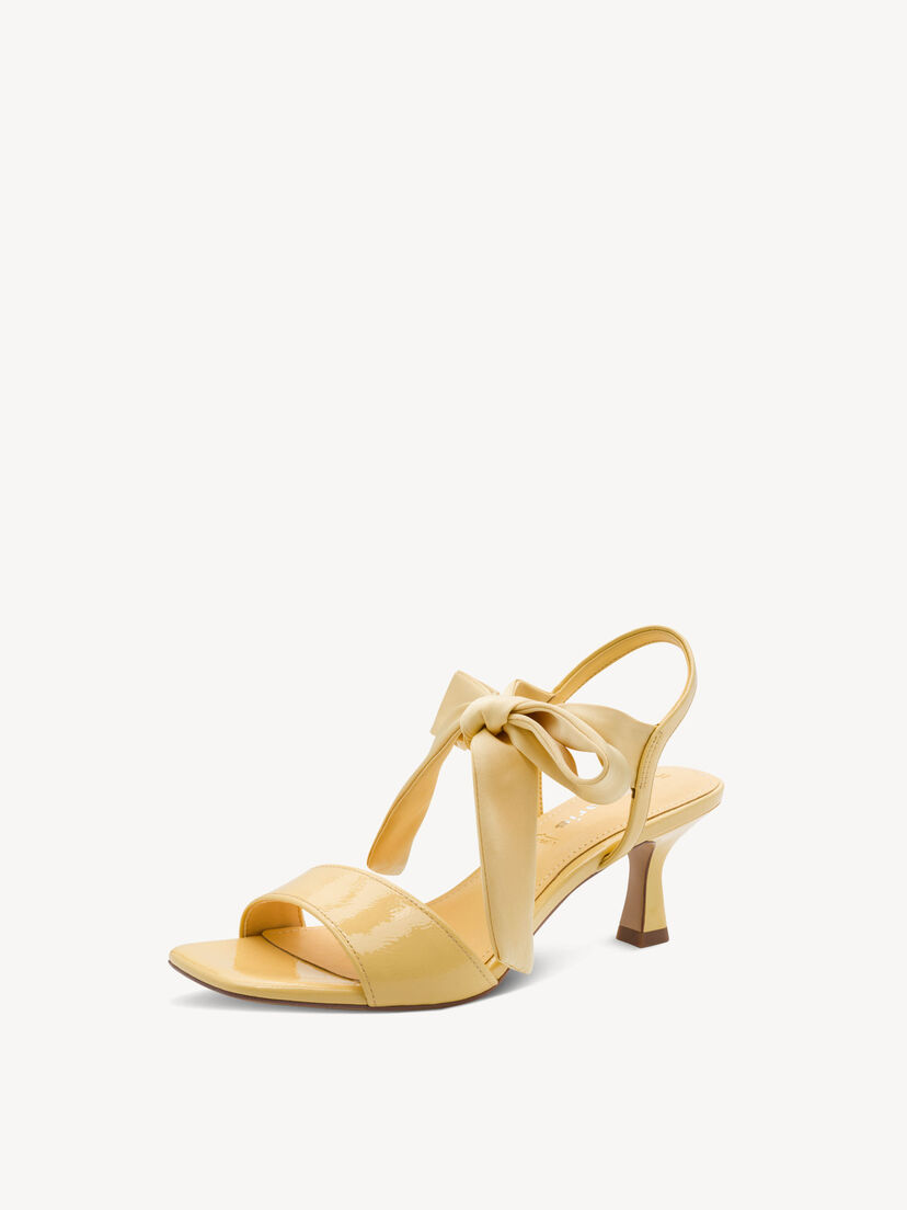 Sandaaltje - geel, YELLOW, hi-res