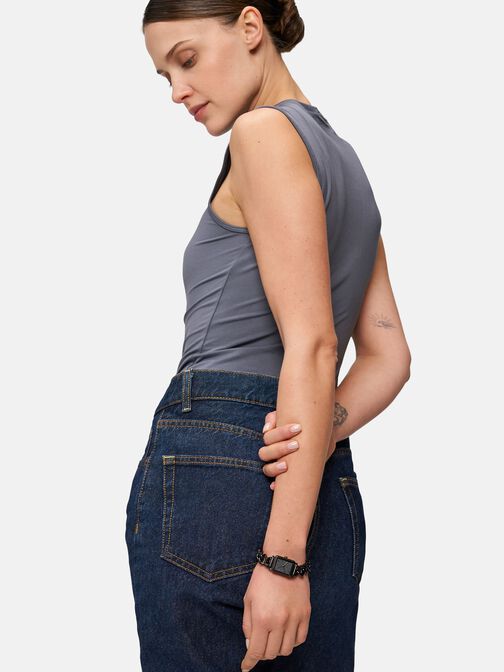 Horloge, schwarz-schwarz, hi-res