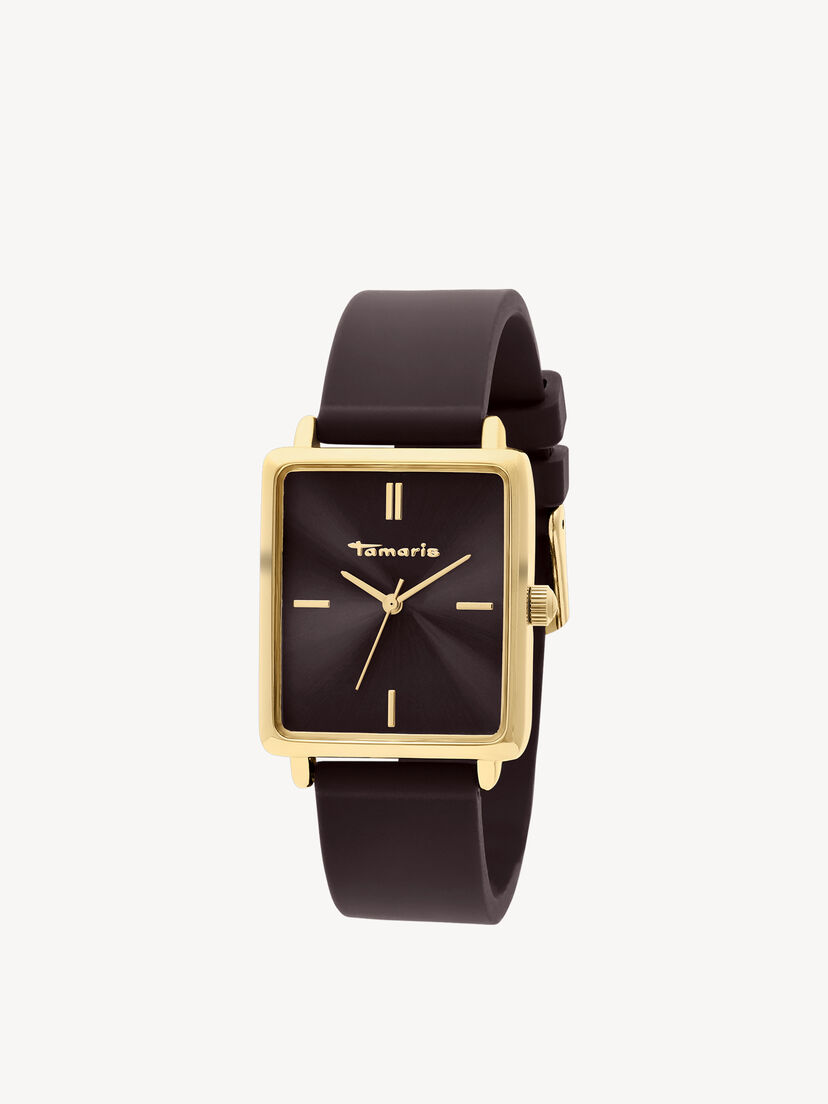 Horloge, gold-glossy  black, hi-res