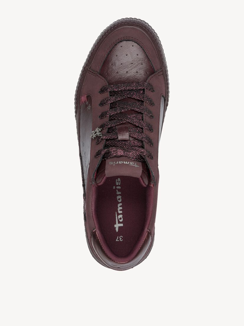 Sneaker - rood, MERLOT, hi-res